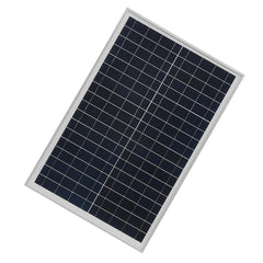 25W 18V Black/Silver 525*350*25mm Monocrystalline Silicon Solar Panel