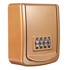 4 Digit Wall Mountable Combination Lock Key Storage Safe Security Money Box Bank
