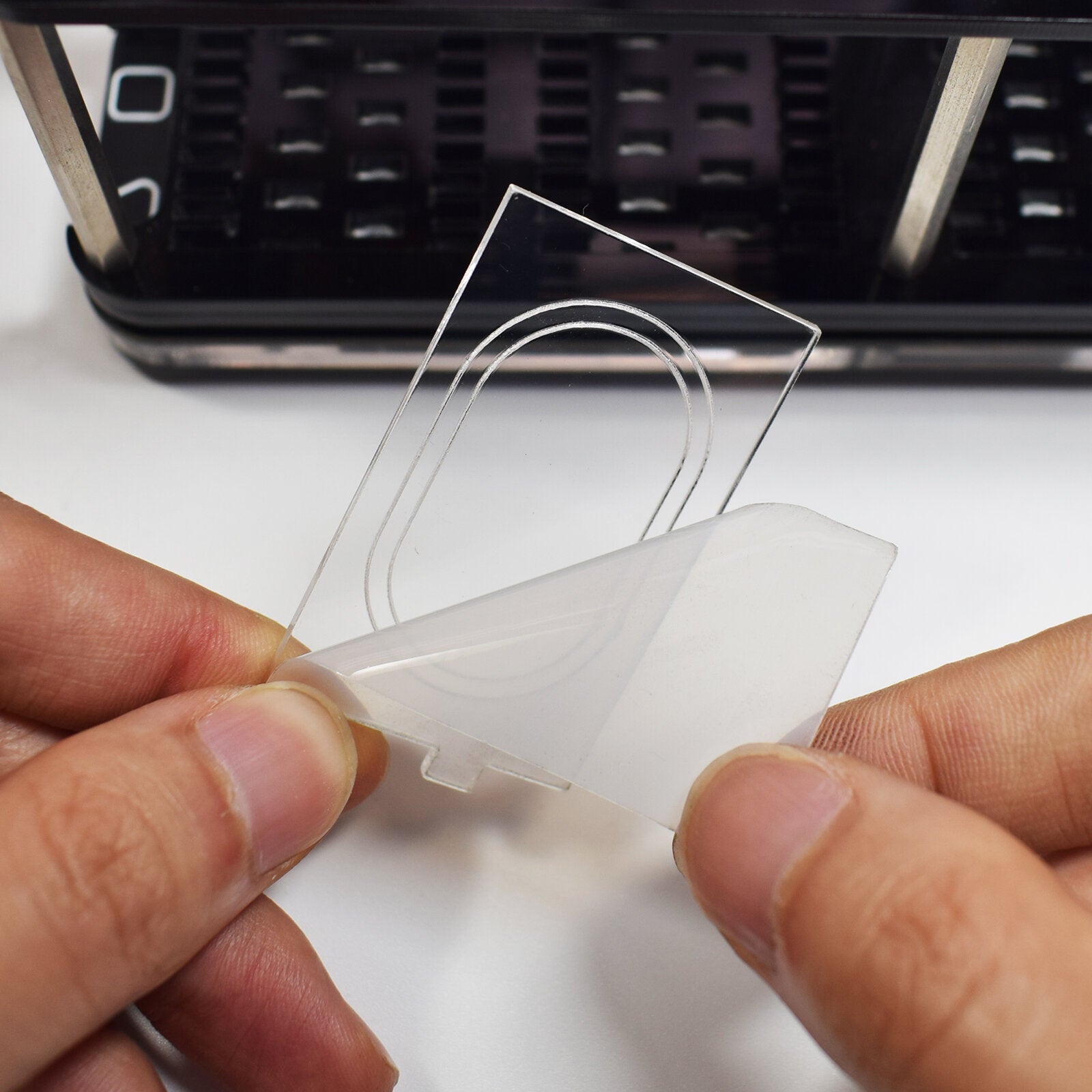 Upgrade Boldfaced Word Imitate Glow Clock Full Color RGB Glow Tube Clock LED Music Spectrum Kit DS3231