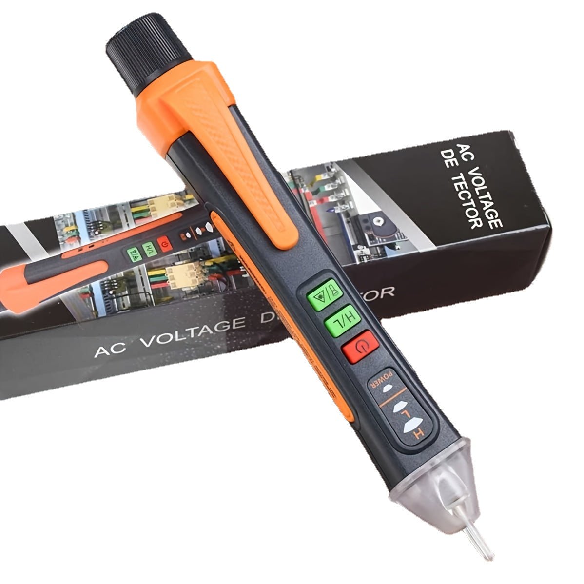 Non-contact 12-1000V AC Voltage Tester Pen With Flashlight Buzzer