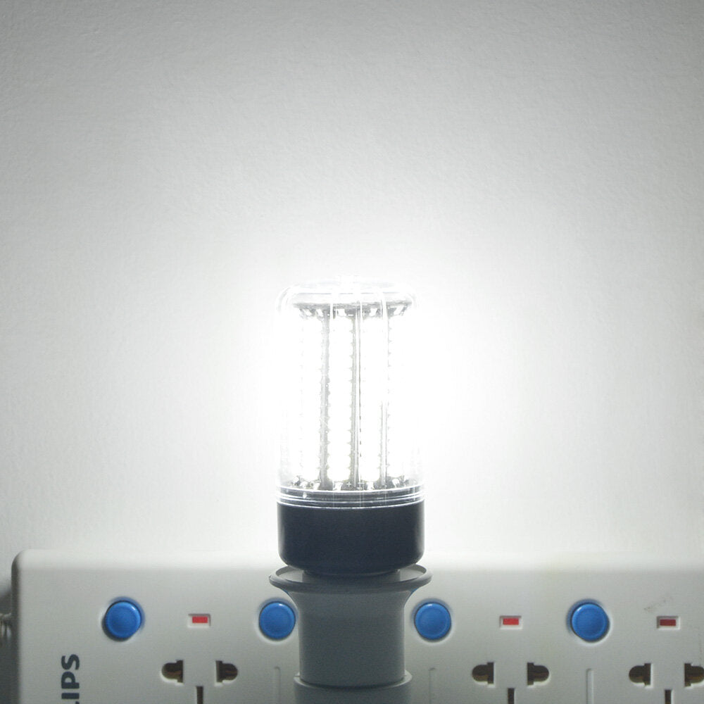 E27 E14 B22 7W 12W LED SMD 4014 1000Lm Pure White Warm White Cover Corn Light Bulb AC110V AC220V