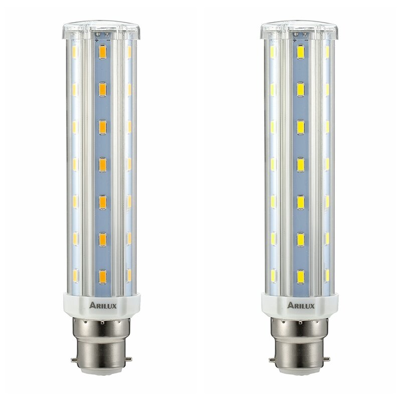 E27 E14 B22 15W 5730 Super Bright No Strobe LED Corn T10 Tubular Bulb Replacement AC85-265V