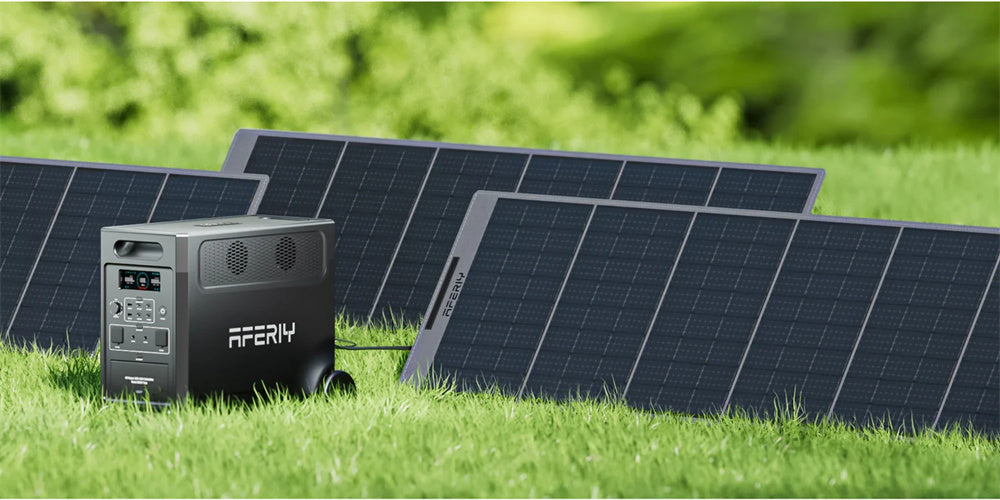 3600W 3840Wh LiFePO4 Portable Power Station, Optional 1 or 2 Expansion Batteries, App Control, UPS & Wheels for Home Backup & RV