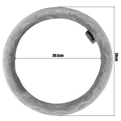 12V Car Auto Heated Steering Wheel Cover Heating Warm Winter Warm Cover