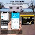 12V 200Ah Mini Bluetooth LiFePO4 Battery Built-in Bluetooth BMS 2560Wh LiFePO4(LFP) IP65 Protection