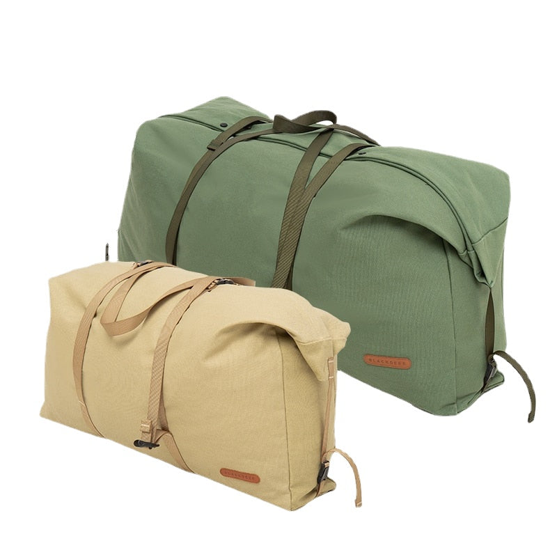 Outdoor Camping Canvas Bag Large Sport Gear Set Equipment