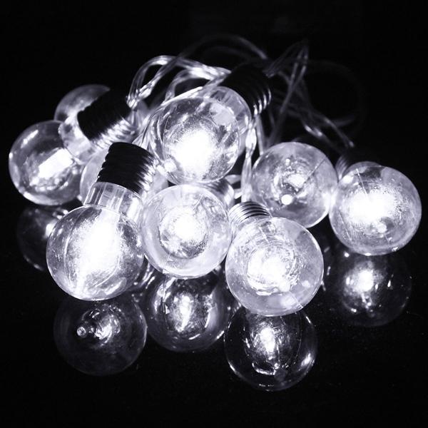 1.5M Colorful 10 LED Battery String Lights Bulbs Lamps Garden Wedding Party Fairy Christmas Decor