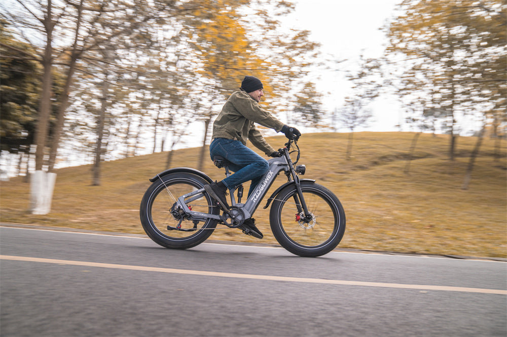 Electric Bike 48V 25AH Battery 1000W Motor Recommended Top Speed 25KM/H 26inches Tires 50-60KM Max Mileage 200KG Max Load Electric Bicycle
