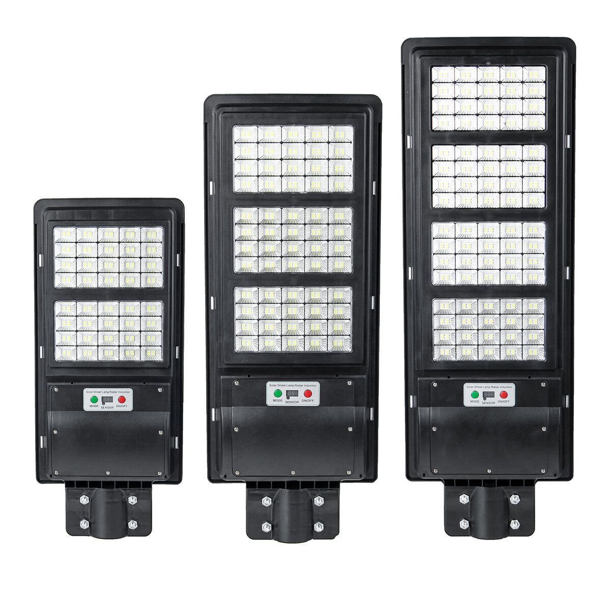 160/240/320LED Solar Powered Light Outdoor Wall Street Lamp Motion Sensor Outdoor
