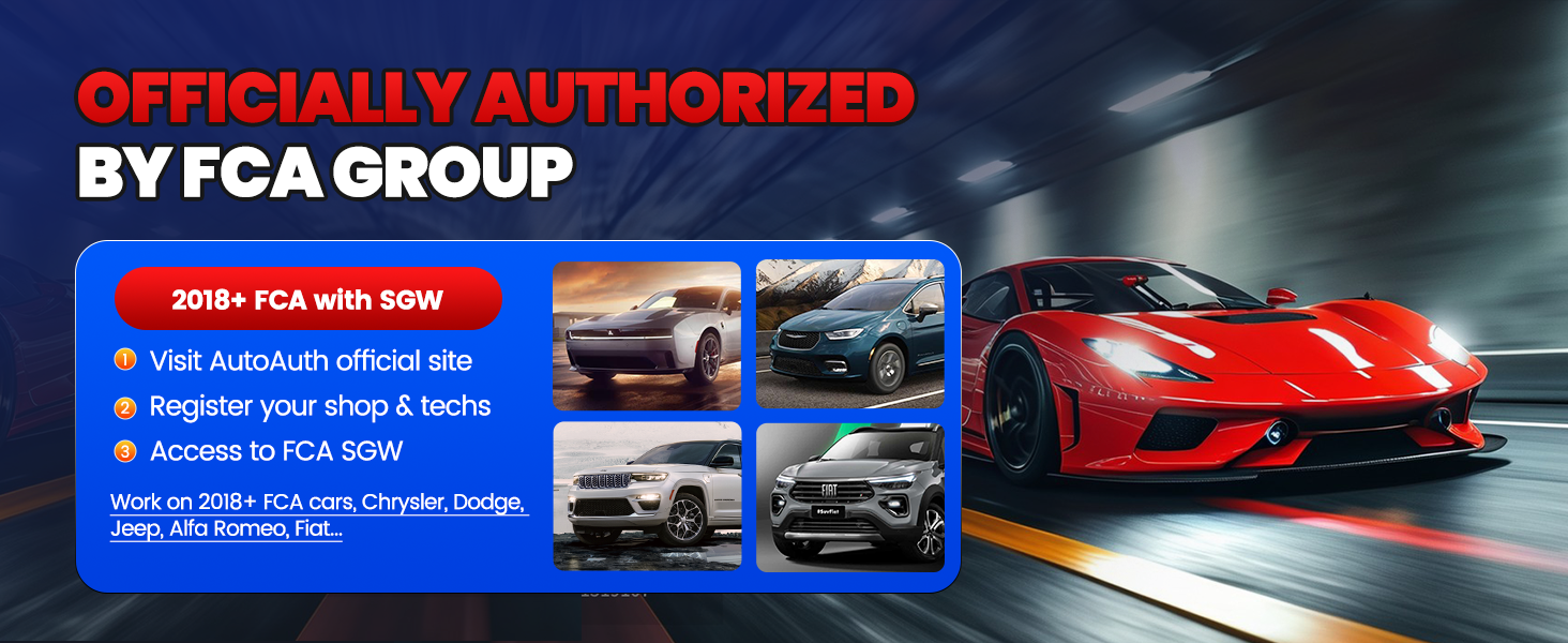 Car Diagnostic Scanner, ECU Programming, 3000+ Active Tests, 40+ Reset Services, OEM Diagnostics, CAN FD & DoIP