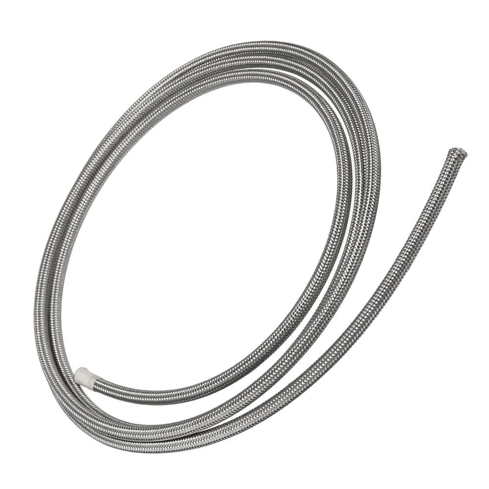 2m AN3 Stainless Steel PTFE Brake Clutch Hose Line Pipe Fuel Hose