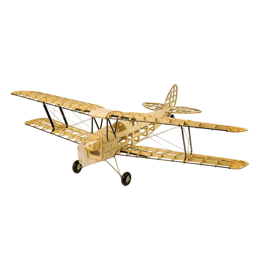 980mm Wingspan Balsa Wood Biplane RC Airplane KIT / KIT+Power Combo