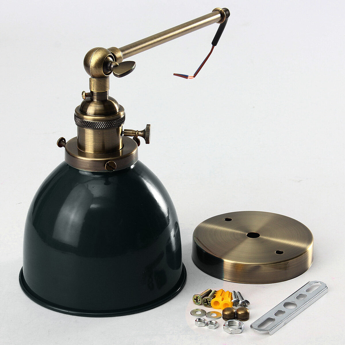 Retro Industrial Sconce Iron Lampshade UP DOWN Wall Light LOFT Brushed Wall Lamp E27