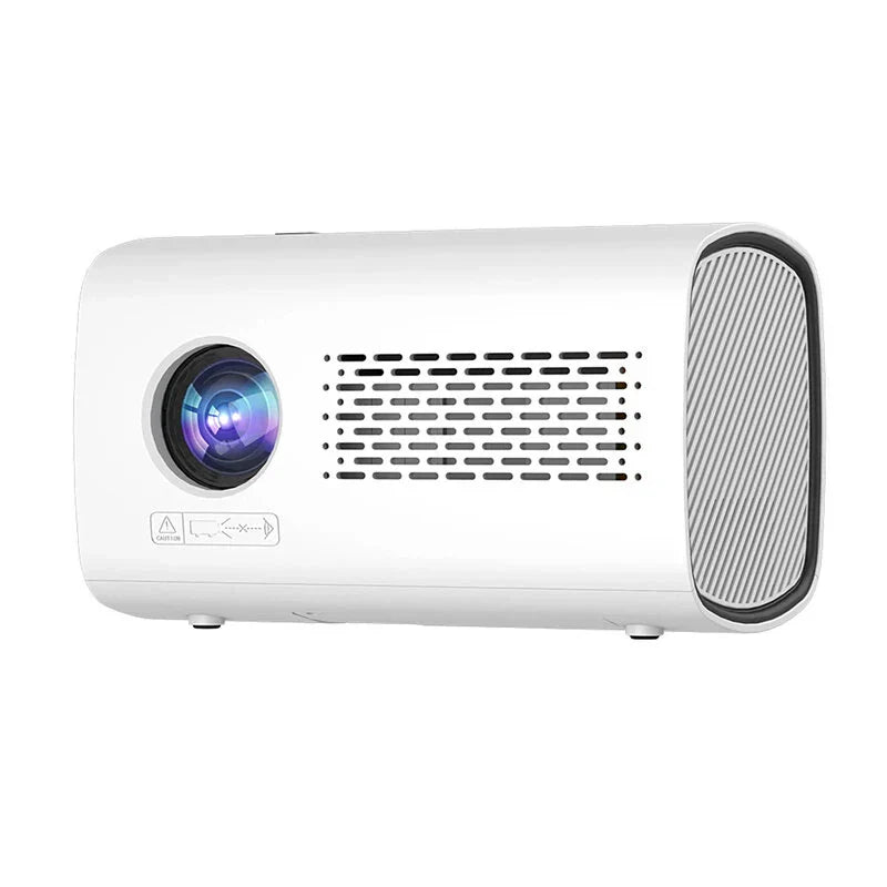 Mini LED Projector 150 ANSI Lumens 720P WiFi Home Theater with Auto Keystone, Bass Speaker & Remote Control