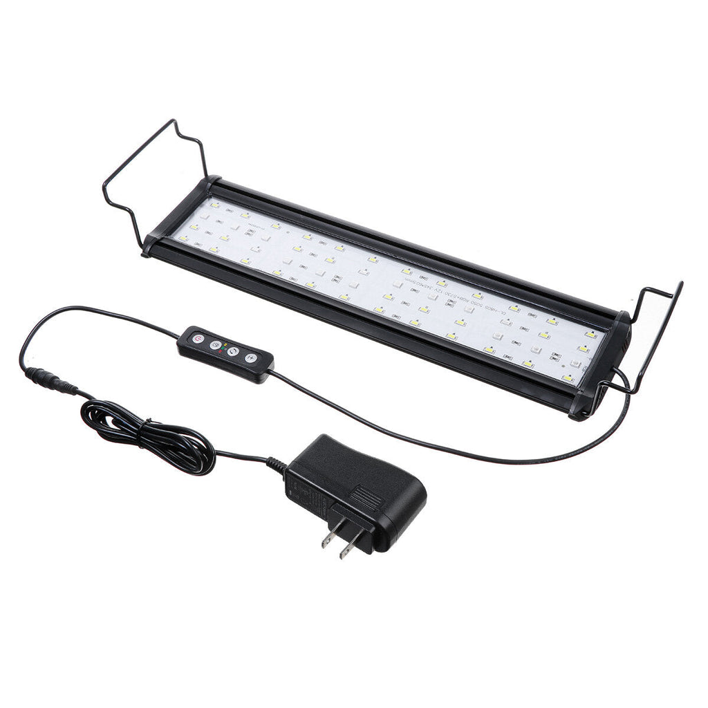 18W 5730SMD Aquarium Fish Tank Light High-bright Color Adjustable Timing 3 Modes