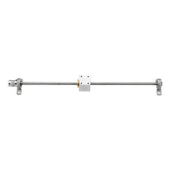 400mm Lead Screw Set with Nut Housing Bracket Mounted Ball Bearing and Shaft Coupling
