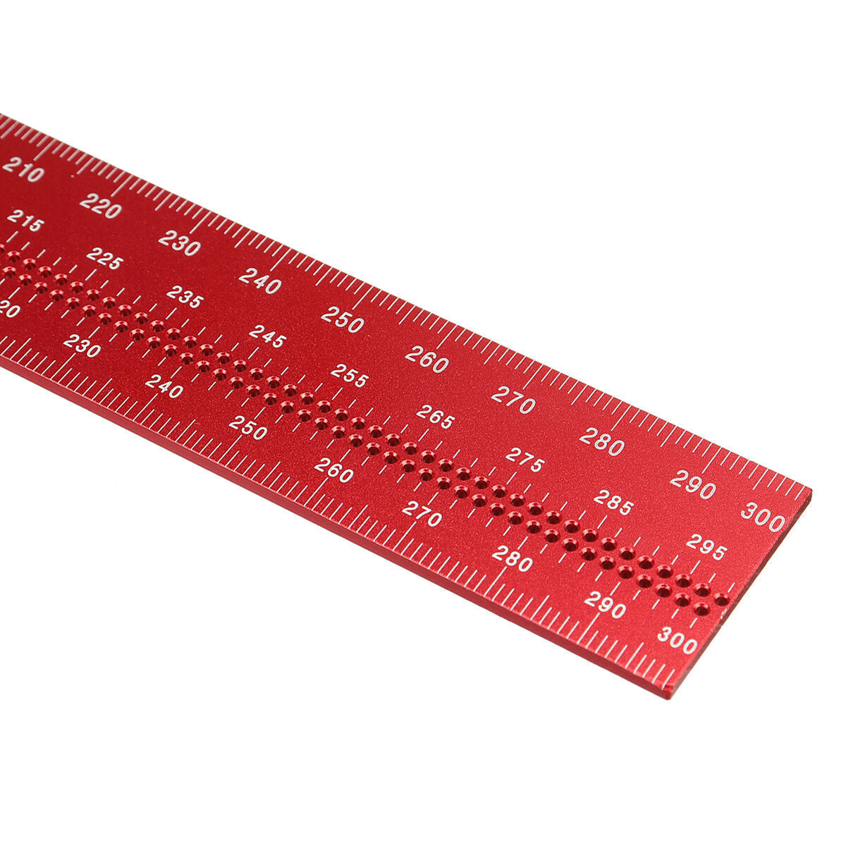 300mm Angle Positioning T Square Ruler - Adjustable 0-75° with 5° Increments for Woodworking and Carpentry Tools