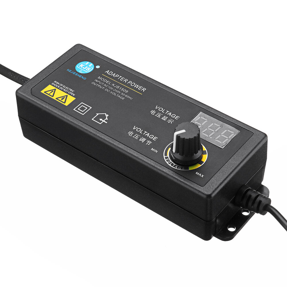 3-24V 2.5A Power Adapter Adjustable Voltage Adapter LED Display Switching Power Supply