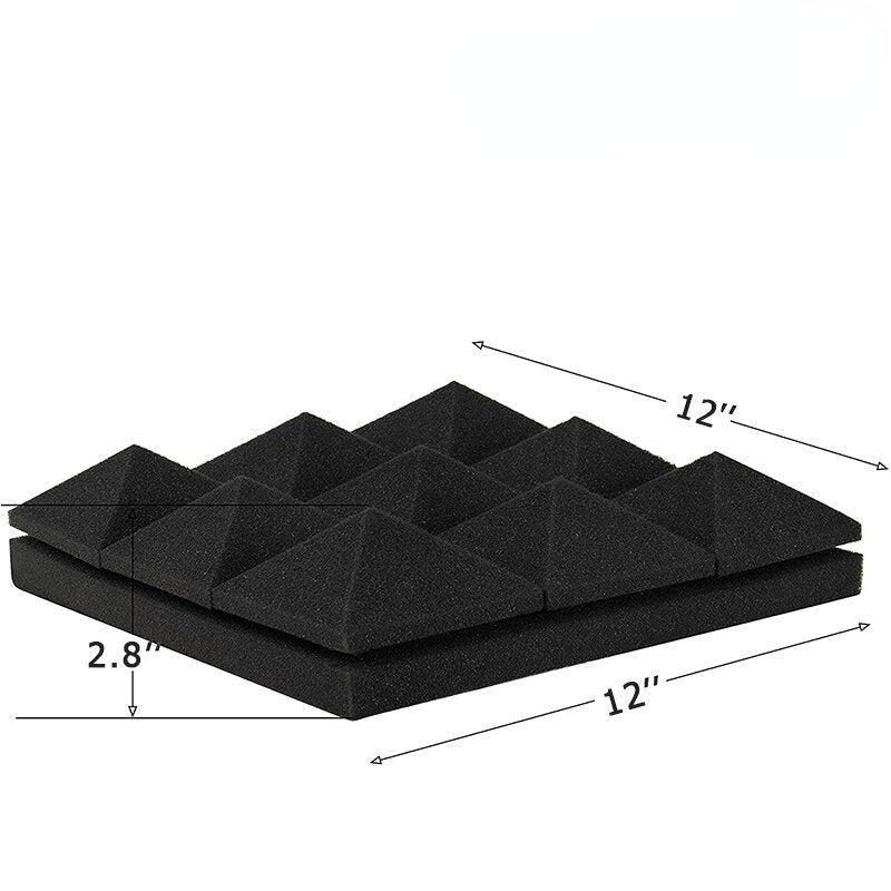 Acoustic Panels Tiles Studio Sound Proofing Isolation Panels Sponge