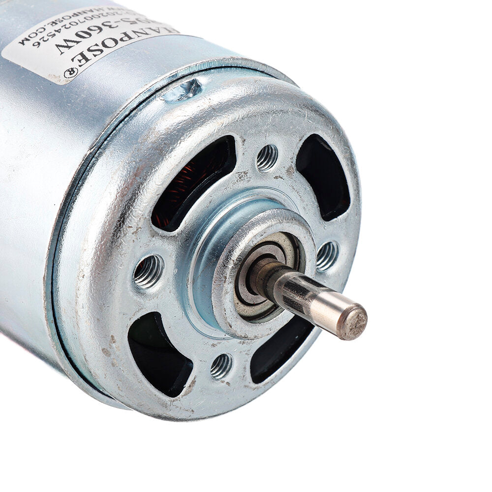 895 Motor DC 12V 24V 200/360W DC Motor Large Torque High Power DC Motor Double Ball Bearing Spindle Motor