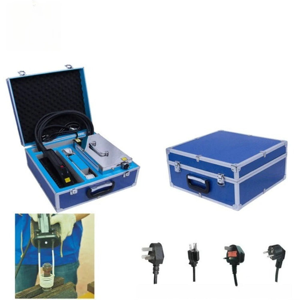 Greenzach MagHeat™ 1000 Magnetic Induction Heater Kit | Flameless Bolt Remover | Ultimate Value Edition with 10 Coils & Case