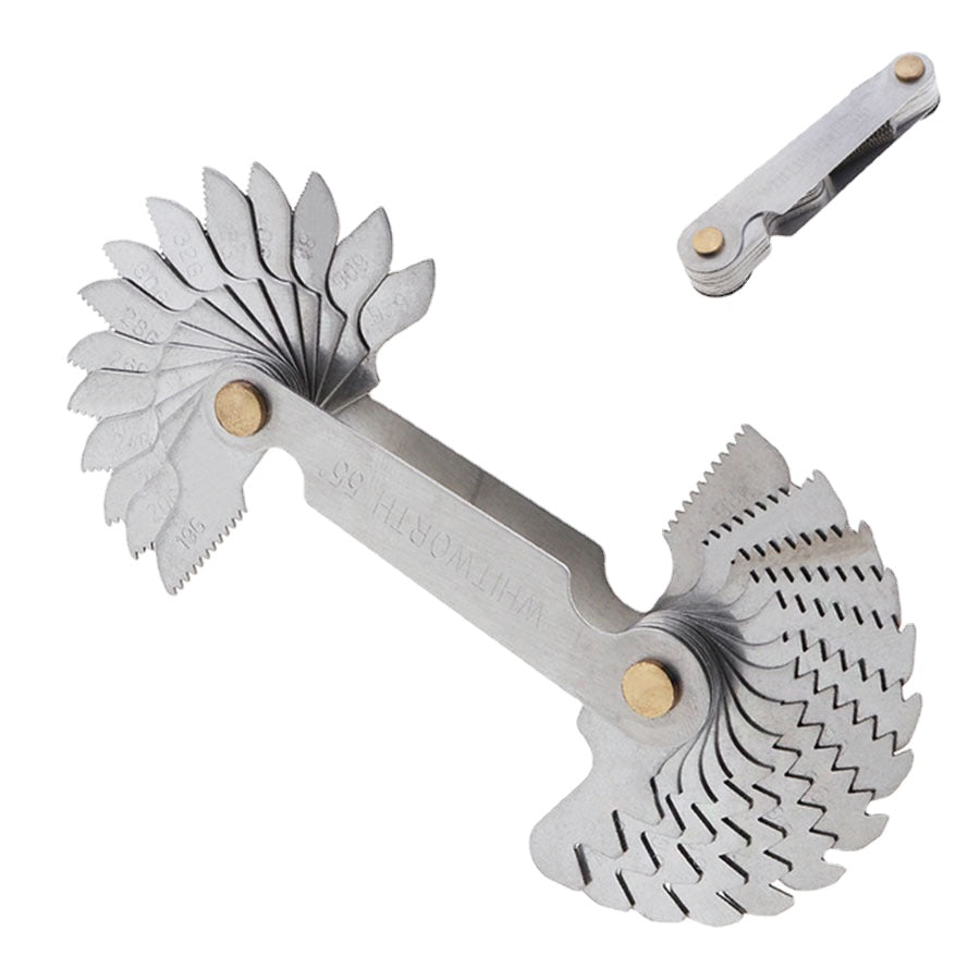 US+Metric+Inch Rib Pattern Thread Gauge Suitable for Industrial measurement