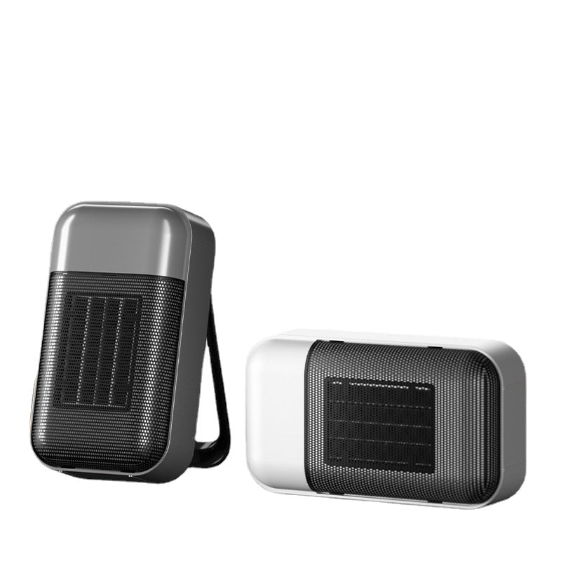 500W Portable Electric Heater Fan - Mini Desktop Radiator for Home & Office