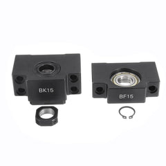 2pcs BK15 BF15 Ball Screw End Supports for Ball Screw 2005 2010 CNC XYZ Parts