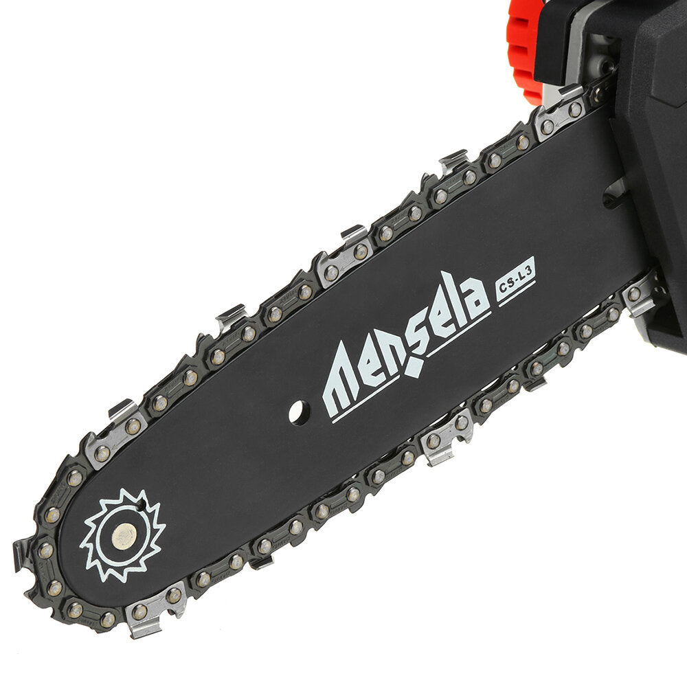 8 Inch Cordless Brushless Electric Chain Saw W/ 4Ah Battery Rechargeable Chainsaw