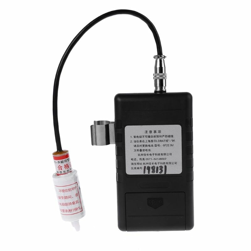 Gas Analyzer Professional Portable O2 Oxygen Concentration Content Tester Meter High Accuracy Oxygen Detector Monitor