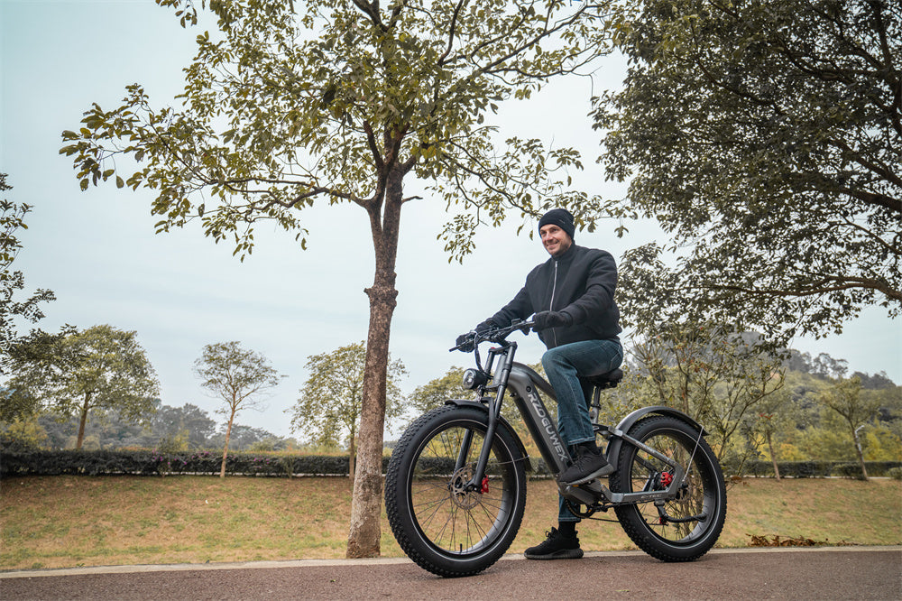 Electric Bike 48V 25AH Battery 1000W Motor Recommended Top Speed 25KM/H 26inches Tires 50-60KM Max Mileage 200KG Max Load Electric Bicycle