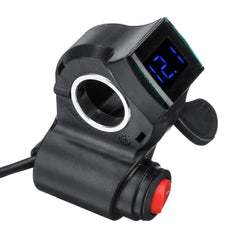 36V/48V/60V/72V Thumb Throttle With LCD Digital Battery Voltage Display For Ebike Scooter