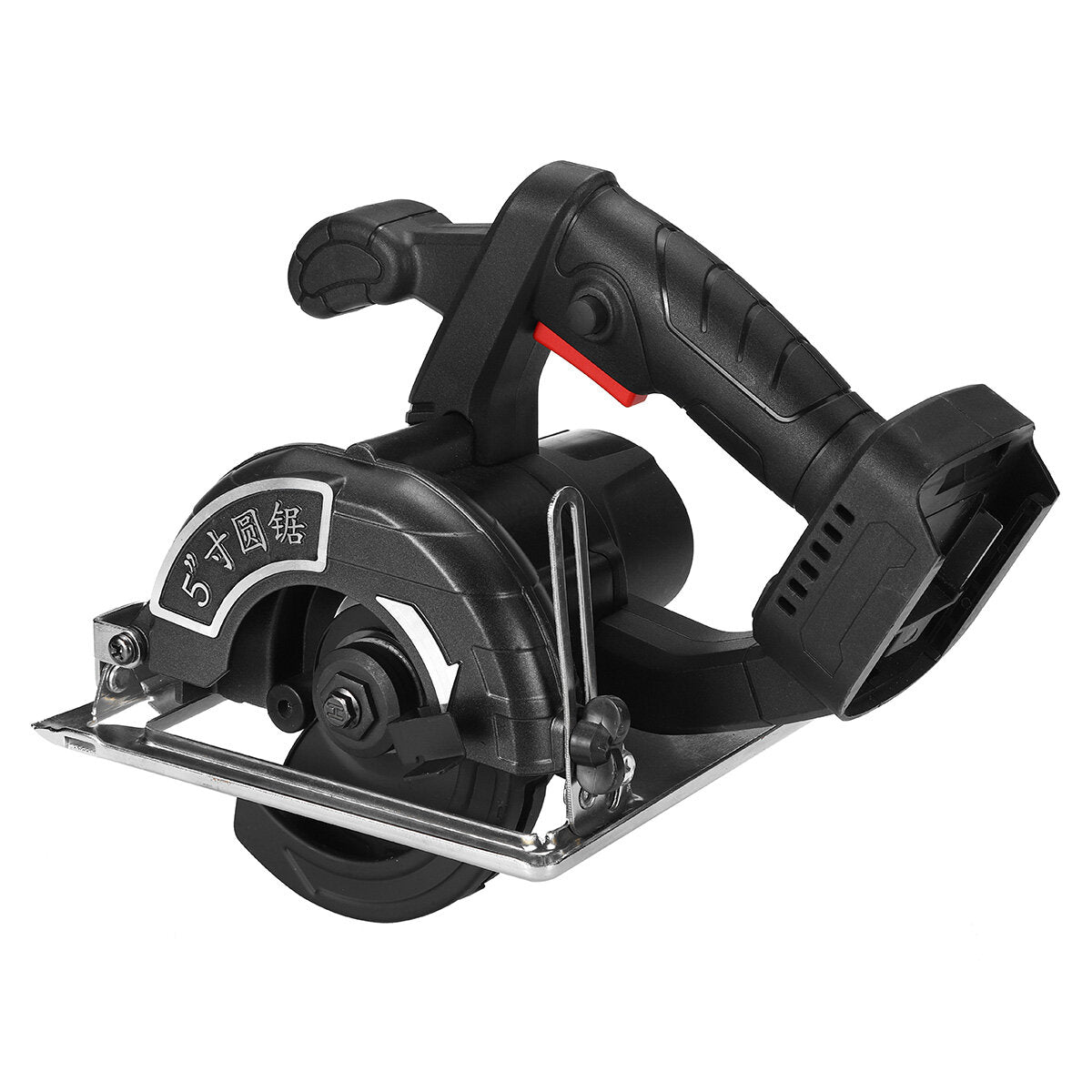 5 In 125mm Multifunctional Cordless Electric Circular Saw 0- 45 Adjustable Woodworking Machine Wood Cutters for 18V Battery