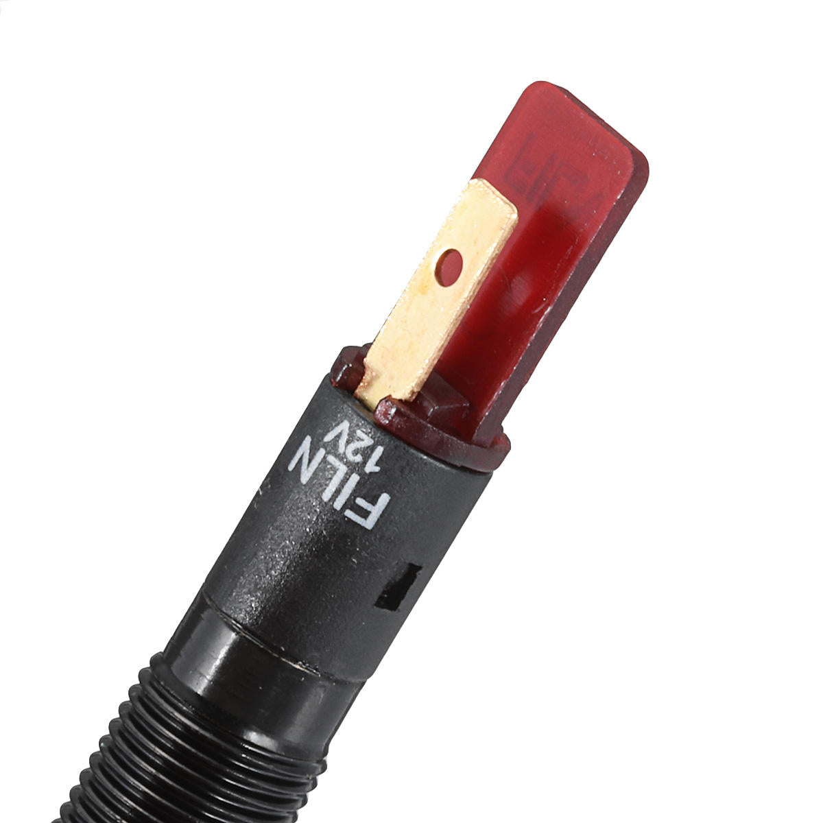10MM LED Dashboard Warning Signal Light Van Dash Panel Indicator Lamp 12/24/36V