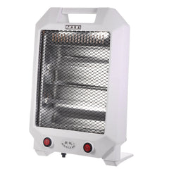 600W Portable Quartz Electric Heater - Silent 2-Gear Winter Warmer for Home & Office