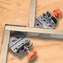 Dynamic Right-Angle Woodworking Clamp - Versatile for T & L Joints, Quick-Clamping, Adjustable Range 16-35mm, 1/2/4PCS Options