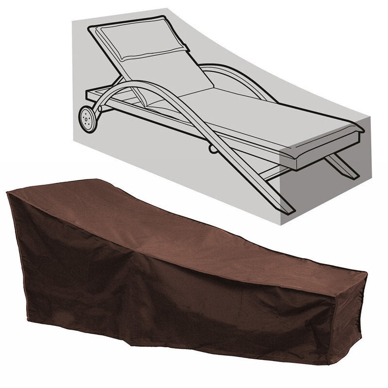 Waterproof Dust-Proof Furniture Chair Sofa Cover Garden Balcony Deck Chair Shed