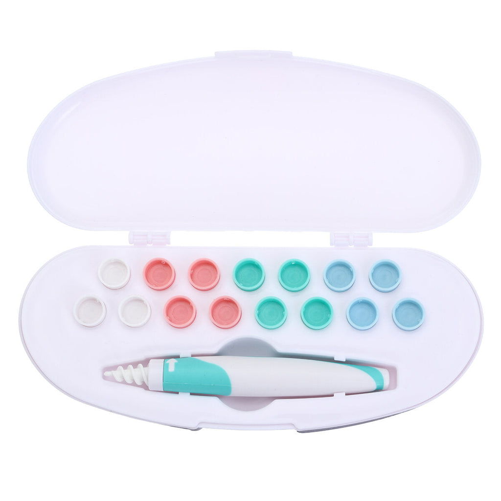 Rotating Spiral Ear Cleaner with 15 Soft Tips Safety Removal Earwax Tool