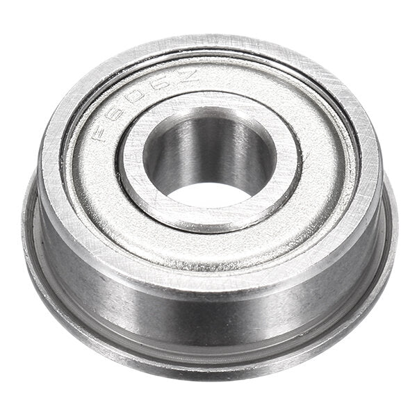 10pcs F606ZZ Flange Ball Bearings 6x17x6mm Flange Size 19x1.2mm