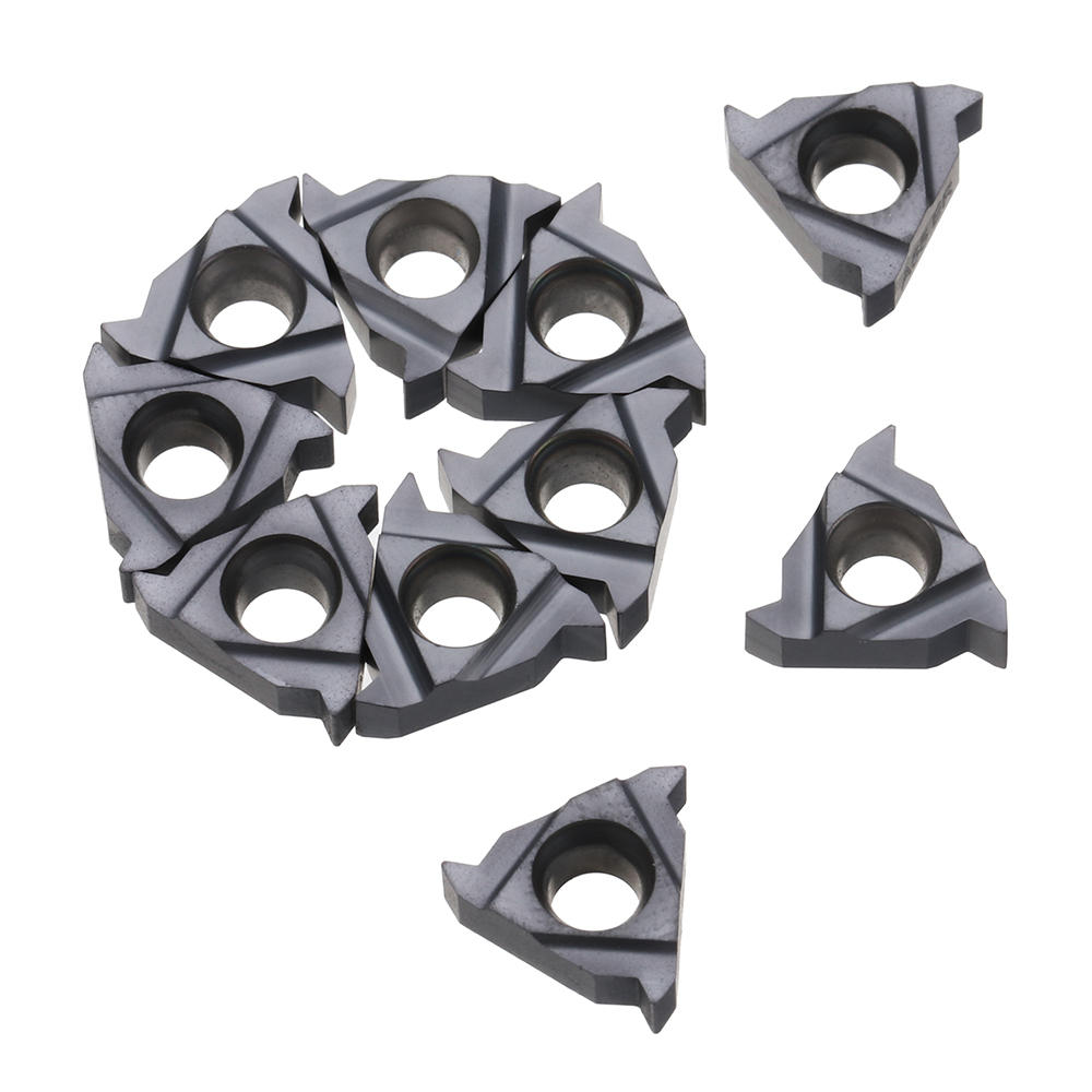 10pcs External Thread Carbide Internal Lathe Insert For Turning Tool Holders