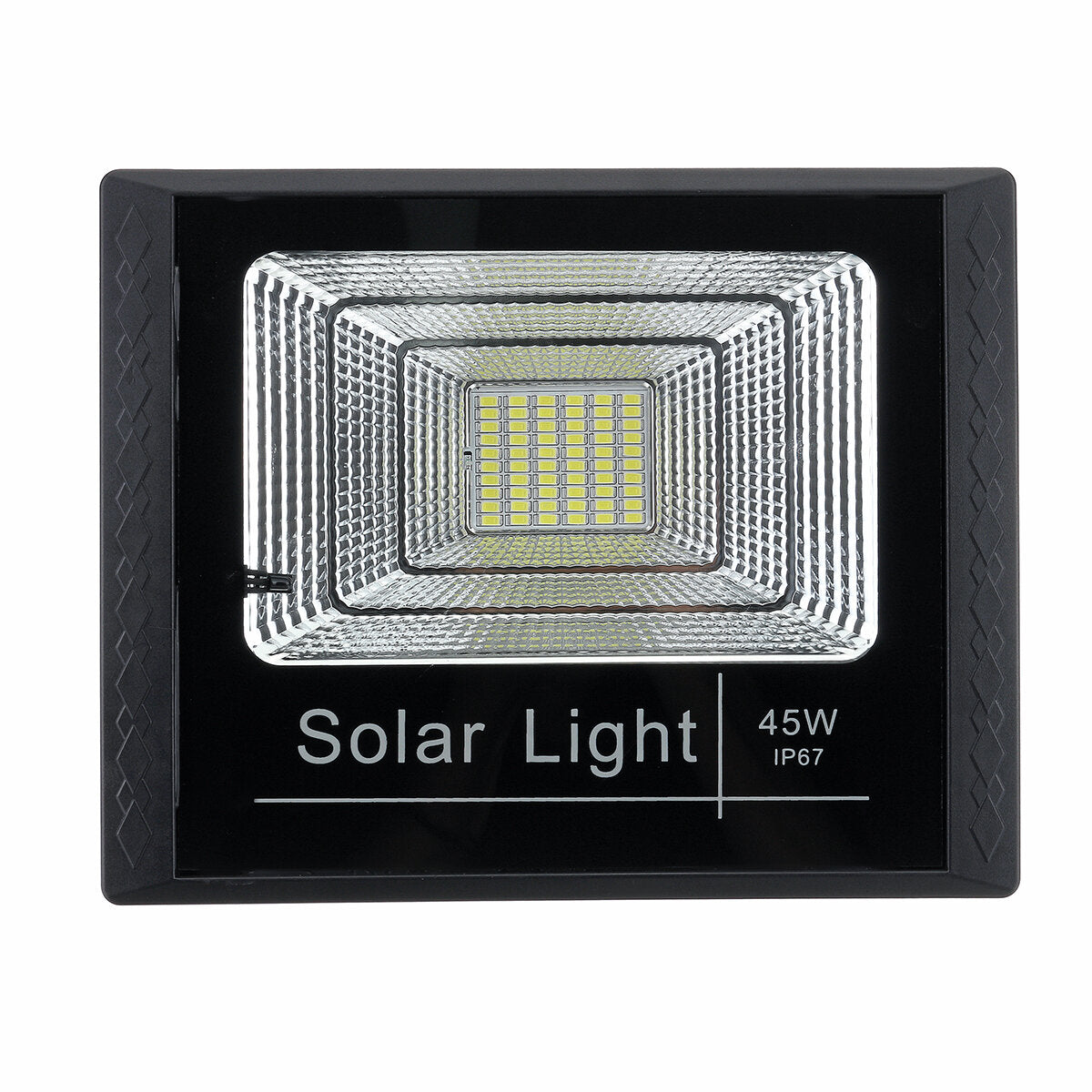 10W 25W 45W 65W Solar Panel with 2 Wall Lights Waterproof Remote Control Flood Light Park Yard Garden Driveway