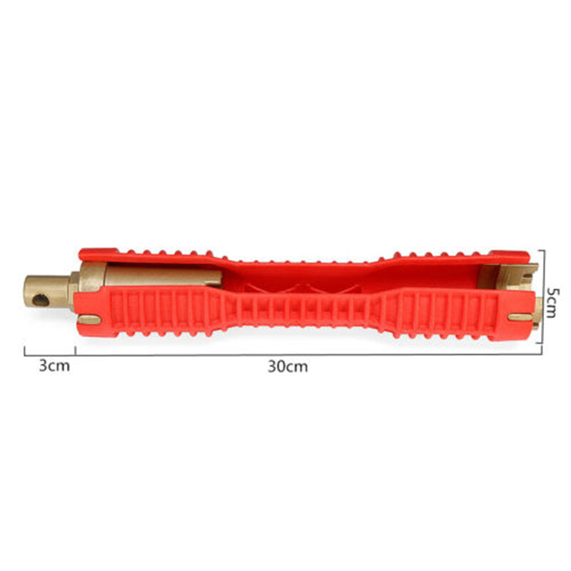 Multifunction Anti-slip Faucet Sink Installer Water Pipe Socket Wrench Spanner Bathroom Installation And Repair Tool