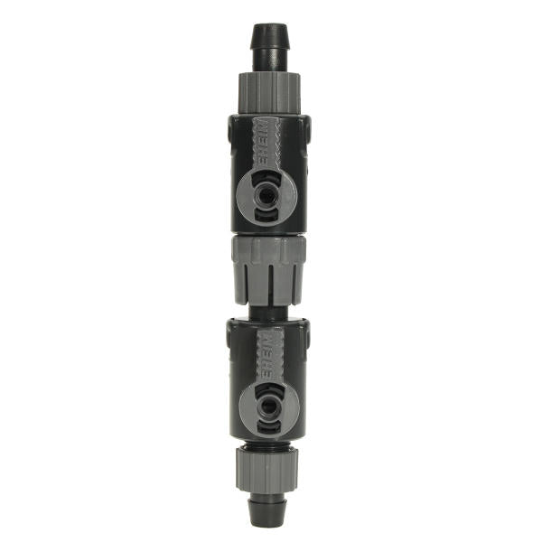 12-22mm Aquarium Tap Connector Aquarium Filter Hose Tubing Double Tap Connector Control Flow Valve