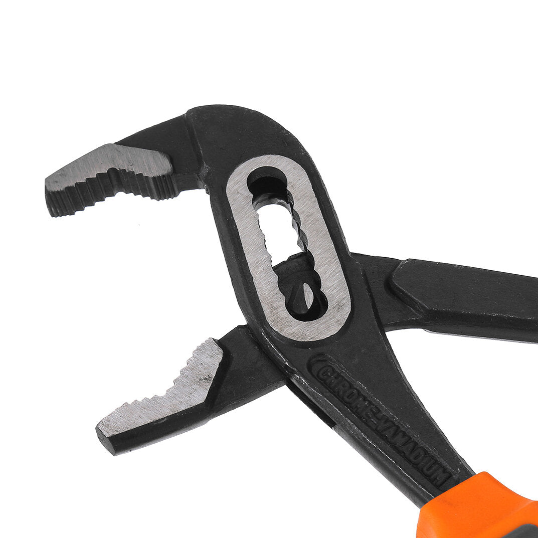 8"/10" Chrome Heavy Duty Anti-Slip Alligator Water Pump Grips Pliers Tool