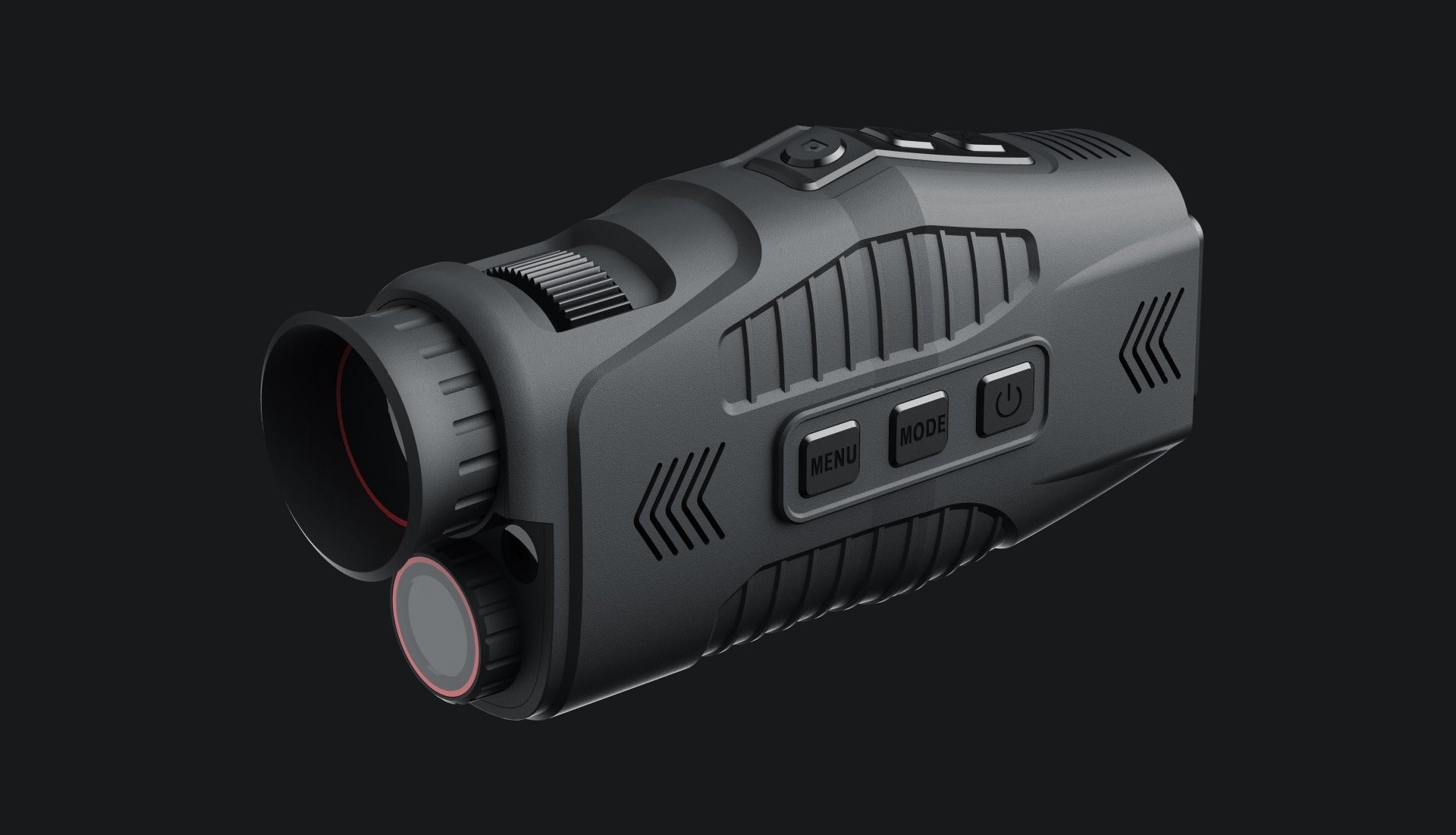 5x Digital Zoom Monocular Night Vision Device, Infrared Telescope for Day & Night Use, 300m Range, Compact & Lightweight