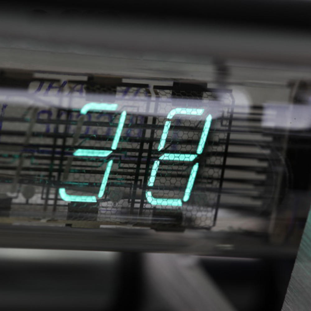 Unassembled IV-18 Fluorescent Tube Clock Kit DIY 6 Digital Display Energy Pillar With Remote Control