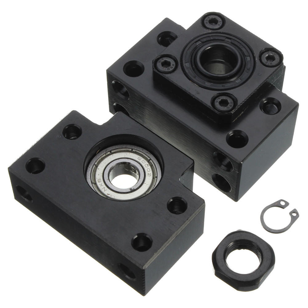 2pcs BK12 BF12 Ball Screw End Supports for Ball Screw SFU1605 CNC XYZ Parts