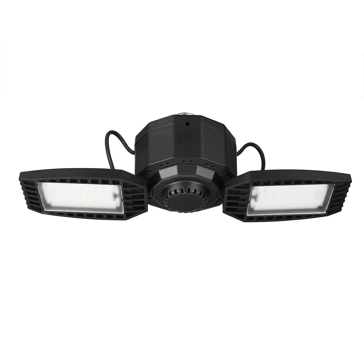 30W/45W/60W/80W E27 LED Garage Light Deformable Ceiling Fixture Workshop Warehouse Lamp 85-265V