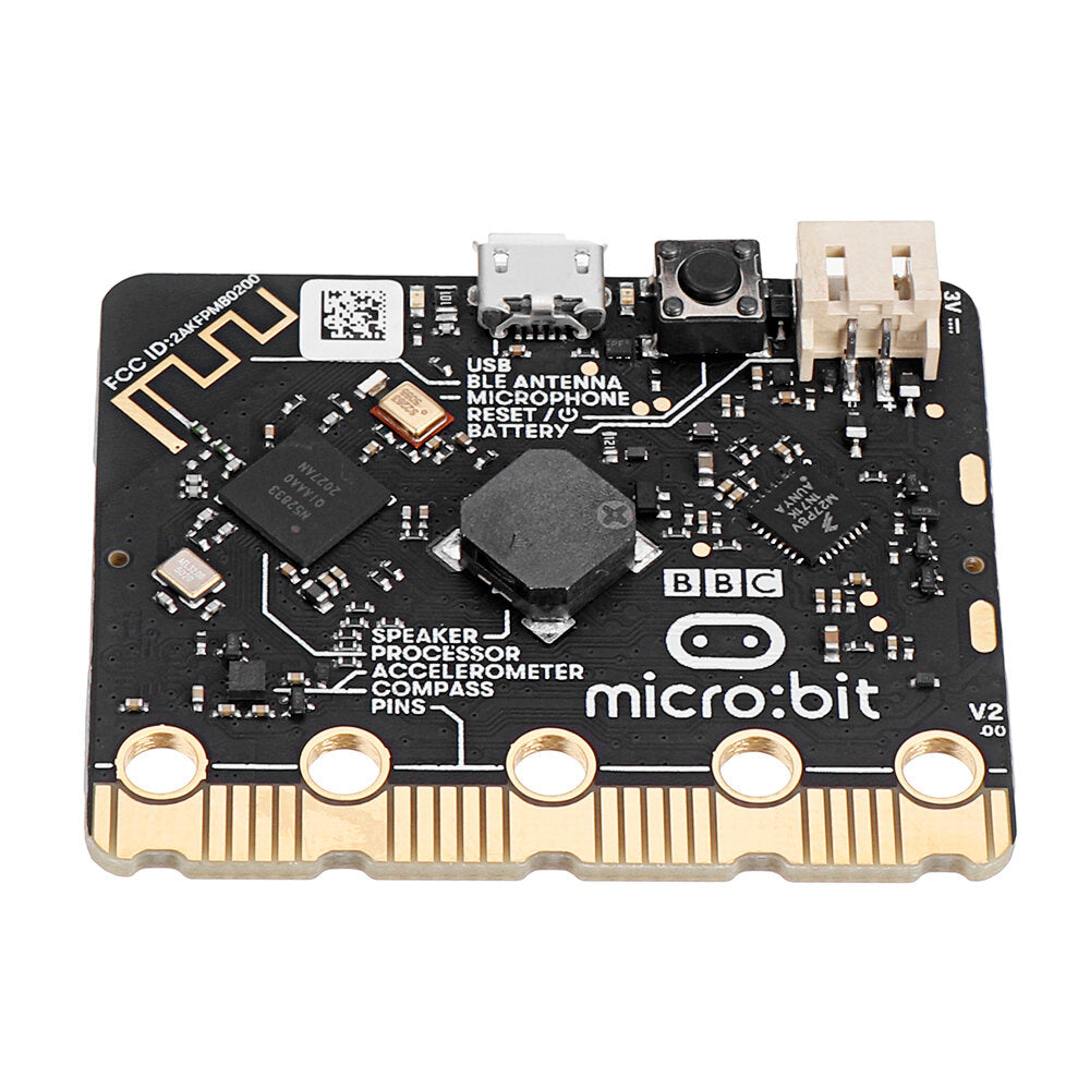 micro:bit V2 Upgraded Processor Built-In Speaker And Microphone Touch Sensitive Microphone and LED indicator