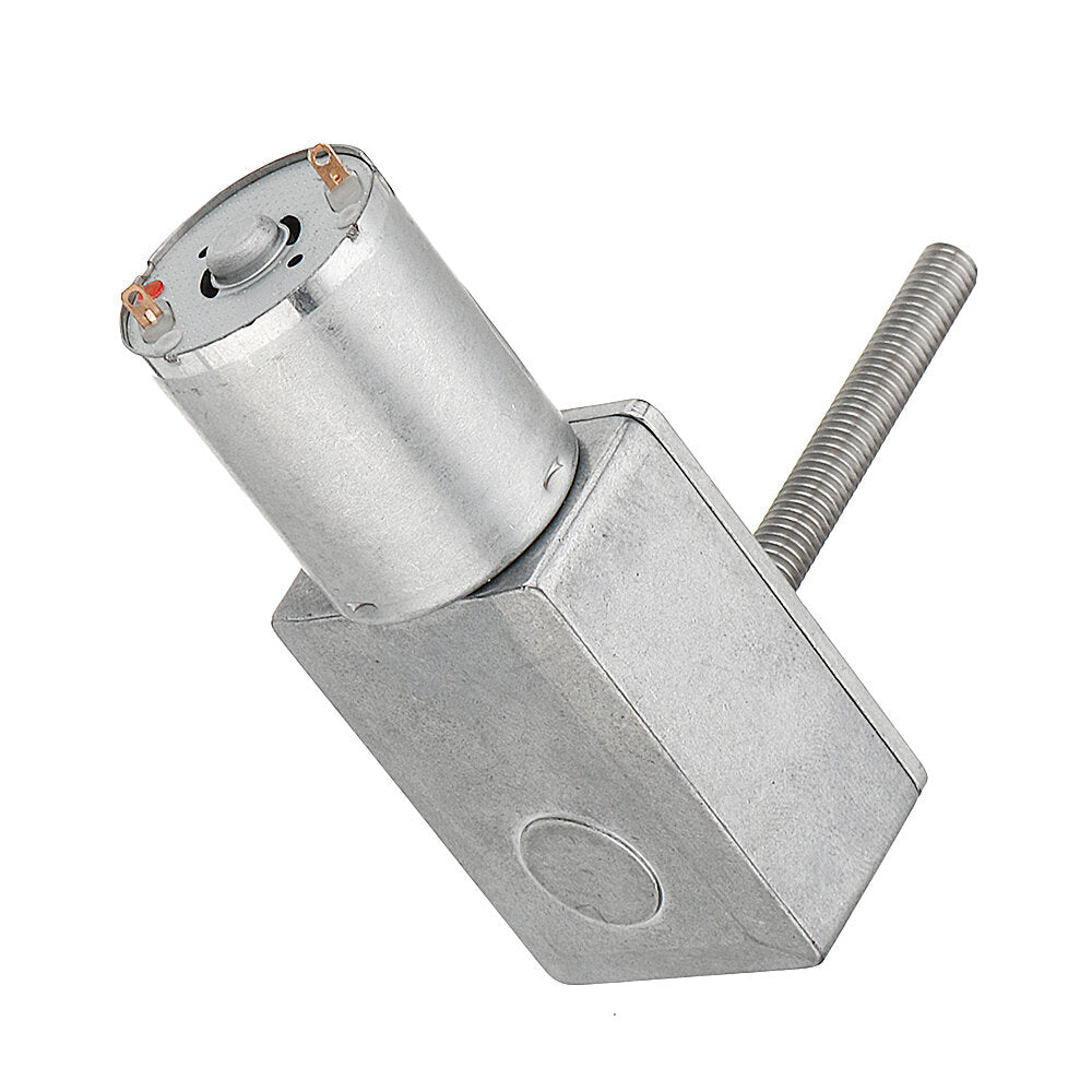 50mm-M6 Screw Worm Gear Motor DC 12V 18/23RPM Self-locking Reduction Gear Motor